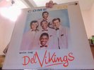 COME GO wit The DEL VIKINGS  1957 LUNIVERSE  LP1000 LP GLOSSY COVER EX