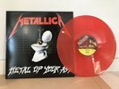 METALLICA  - METAL UP YOUR ASS - BRAND NEW RED COLORED VINYL LP RECORD