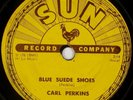 CARL PERKINS: Blue Suede Shoes US SUN 234 Rockabilly Classic 78 Hear