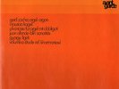 LP GERD ZACHER MAURICIO KAGEL GYÖRGY LIGETI JUAN ALLENDE-BLIN Avantg. DG104990