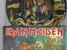 2 Iron Maiden Run To The Hills 45 Picture disc+EMI5263 sleeve w 7