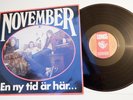 NOVEMBER EN NY TID ÄR HÄR prog Sweden 1970, rare original