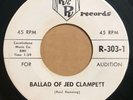 RARE Surf 45 Ebb Tides-Ballad Of Jed Clampett R&R 303 Beverly Hillbillies HEAR
