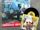 LP + 45 Stray Cats - Built For Speed / Sexy + 17 - US EMI Rockabilly