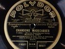 78t x 2 Ravel Chansons Madécasses Madeleine Grey