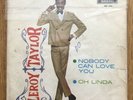 Leroy Taylor Oh Linda DECCA SPANISH PICTURE SLEEVE PROMO VG/VG NORTHERN SOUL
