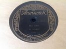 78 RPM ISA KREMER - Jewish Folk Song - Sha Still - BRUNSWICK 705