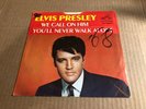 Elvis Presley You'll Never Walk Alone/We Call On Him 45 RPM Promo RCA 47-9600