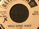 LENNY JOHNSON Walk Ginny Walk BETHLEHEM 45, R&B, SOUL ORIG VINYL