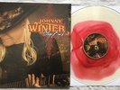 Johnny Winter Step Back LP Limited Colored Blood Red Bullseye/Clear Vinyl EX/EX