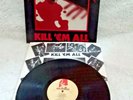 Metallica Kill 'Em All orig.1983 FRENCH pressing on MUSIC FOR NATIONS  MFN 7