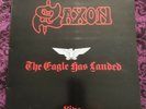 Signed Saxon The Eagle Has Landed Live Vinyl