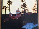 THE EAGLES Hotel California 1976 UK VINYL LP + POSTER - EXCELLENT CONDITION