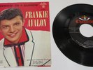 Frankie Avalon 45 w/ Red Picture Sleeve–Why and Swingin’ On A Rainbow Chancellor