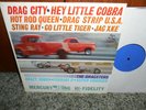 The Dragsters  Drag City / Hey Little Cobra And Other Hot Rod Hit Surf Vinyl LP