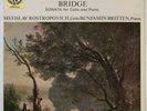 ROSTROPOVICH & BRITTEN SCHUBERT & BRIDGE CELLO SONATAS DECCA NL SXL 6426 NM