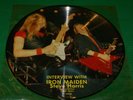 Interview With Iron Maiden: Steve Harris LP Picture Disc Record Ltd Edition UK