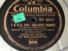 78 rpm - CHARLES TRENET - Y'A D'LA JOIE - UK PRESS - COLUMBIA DB 2317
