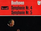 PHILIPS HI-FI STEREO - WALTER - BEETHOVEN - SYMPHONY 4 & 5 - COLUMBIA ORCH. NM