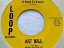 US NORTHERN SOUL 45 Nat Hall Why/ You Don't Know