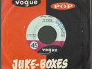 45 t juke box VOGUE avec pochette 45 813 JOHNNY HALLYDAY tu m'plais janvier 1961