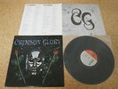 Crimson Glory   Self Titled Same/ Japan LP/ Sheet