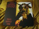 NUNSLAUGHTER hells unholy fire ORIG VINYL LP sabbat venom