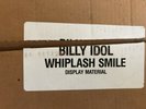 Billy Idol - Whiplash Smile - Promotional Record Store Displays - NOS 1986  PUNK