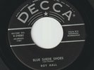 ROCKABILLY 45 ROY HALL Blue Suede Shoes / Luscious DECCA 29880 NM