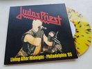 judas priest -  living after midnight   -7'- yelow marble   vinyl  -