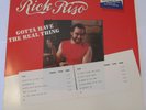 Rick Riso - Gotta Have The Real Thing LP 1985 CCM XIAN Home Sweet TIMING STRIP