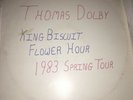 King Biscuit Flower Hour 1983 Spring Tour-Thomas Dolby 12” 2 X Lp Dj Promo