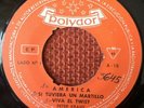 MINA/PETER KRAUS CHILE RARE SPLIT EP POLYDOR 45 RPM EX