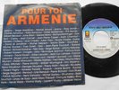 AZNAVOUR JOHNNY HALLYDAY Pour toi Armenie PS CANADA 1989 45 Patricia Kaas BIRKIN