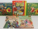 5 Vintage Golden Records Disney Donald Duck Sleeping Beauty Babes Toyland Santa