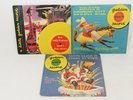 3 Vintage Little Golden Records Five Little Firemen Brave Cowboy Bill Santa R47