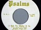 HEAR IT 60's R&B Gospel 45 rpm record Brother Hayes 