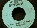 ALBERT KING Born Under A Bad Sign / Personal Manager (Vinyl 45, Stax) EXCELLENT
