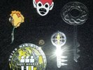 Third Man Records 4 Vault Pins + Mystery Key Monkey Van Leer Rose Cass Corridor