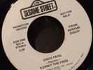 SESAME STREET, KERMIT, BIG BIRD Disco Frog  / Happiest Street PROMO 45 EXCELLENT