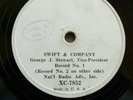 Swift & Co Meat VP spoken National Nat'l Radio Advertisers transcription vintage