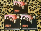 KISS Aussie Nothin' to lose / Love Theme NEW Set of 3 Colors Red Blue White