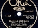 LOUIS ARMSTRONG: Dear Old Southland OKEH 41454 Jazz 78 Earl Hines E