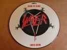 Slayer, Reign in Blood, Rare Vinyl Picture Disc LP, UK Def Jam pressing LONPP 34