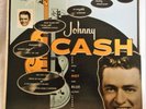 JOHNNY CASH With His Hot And Blue Guitar LP Vinyl Album Sun Records 1957 LP-1220