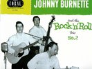 JOHNNY BURNETTE AND THE ROCK 'N' ROLL TRIO   25cm  CORAL  