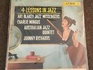 LP 4 LESSONS IN JAZZ Original Mono Blakey Mingus Jazz Messengers A302 MEMORYLEN