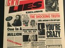 GN'R GUNS N' ROSES LIES Rarer cover w/insert. Live like a suicide guns and roses