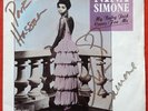 Nina Simone - My Baby just cares For Me - SIGNED by Nina Simone in France