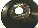 1961 Lee Maye RARE 45 WILL YOU BE MINE. Imperial-5790